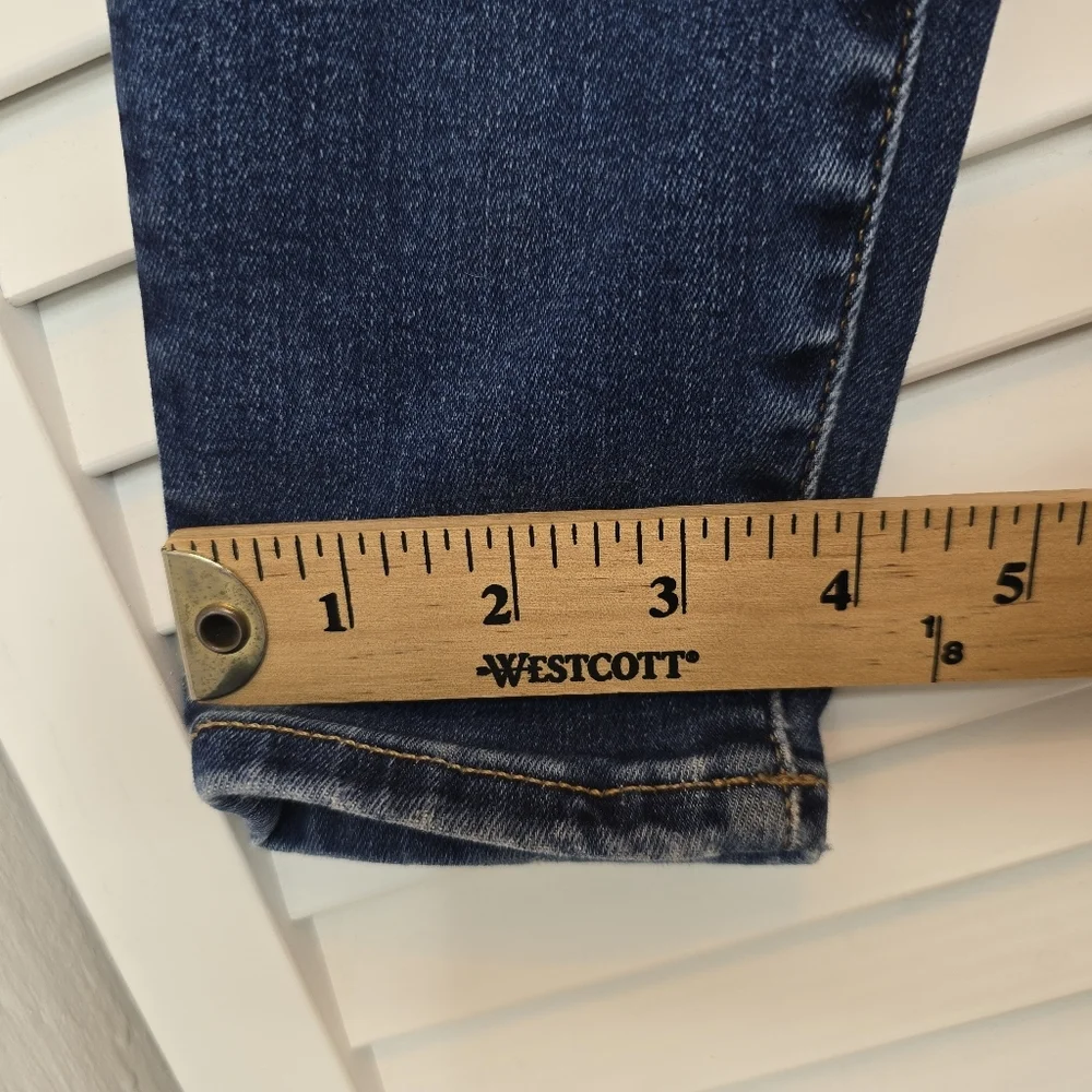 AMERICAN EAGLE Next Level Curvy High Rise Jegging Blue Jeans Women 0R Y2K Preppy